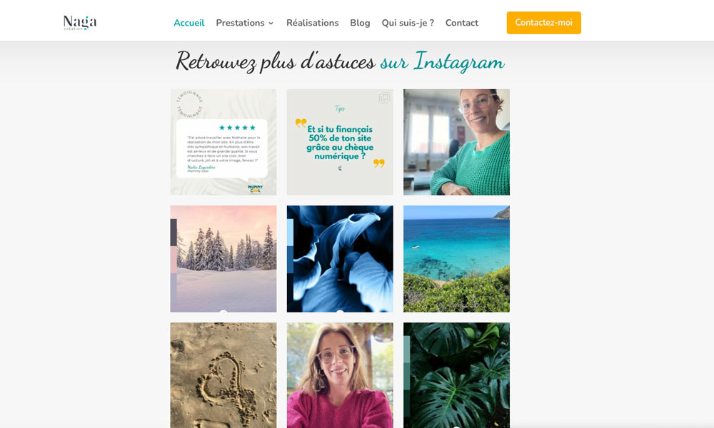 Comment afficher votre mur Instagram sur votre site ?